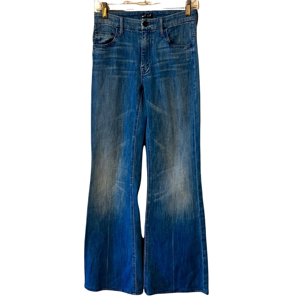 Mother Denim Flared Leg High Rise Jeans 26